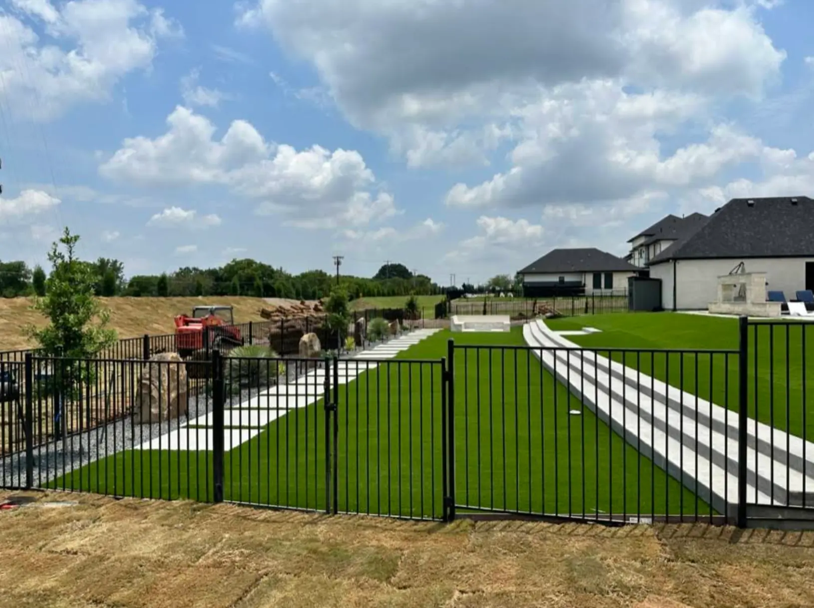 Southern Pro-Vision landscaping project